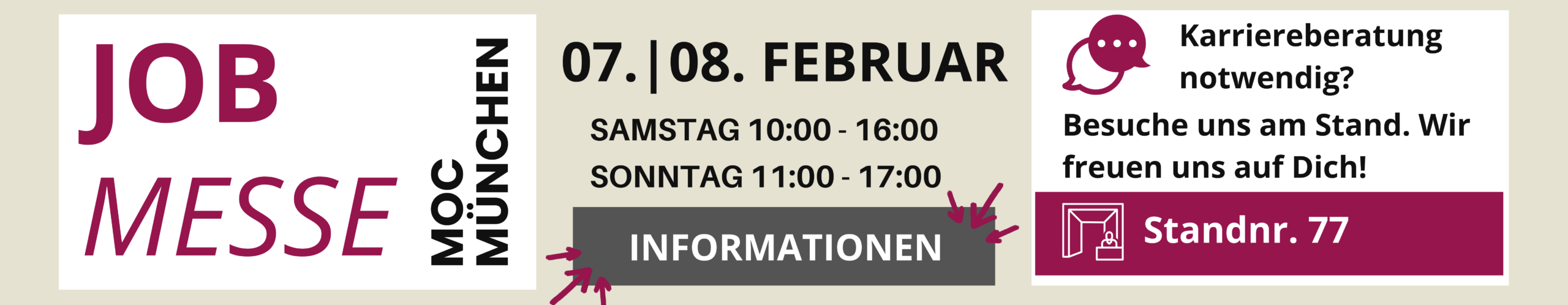 Banner Jobmesse München